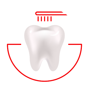 Snížení množství zubního plaku