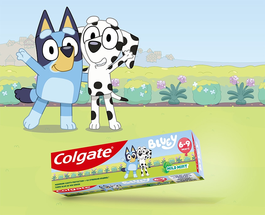 Colgate Bluey