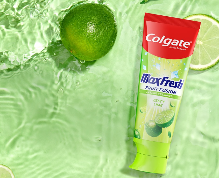 Colgate Max Fresh Fruit Fusion Zesty Lime