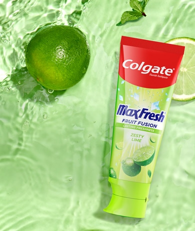 Colgate Max Fresh Fruit Fusion Zesty Lime