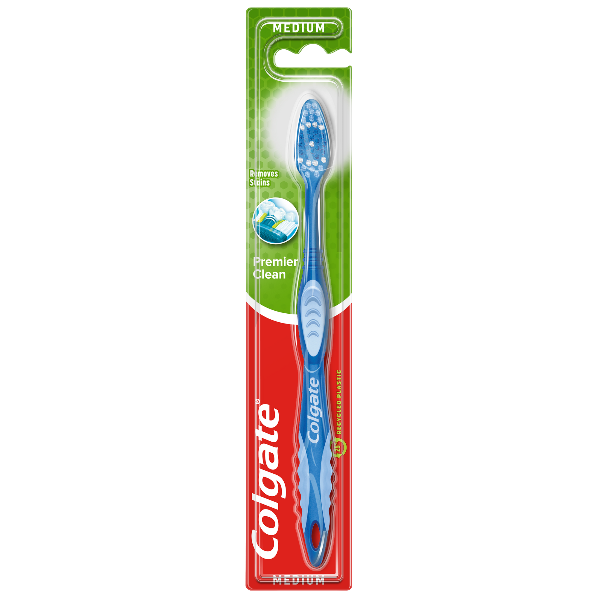 Colgate Premier Clean zubní kartáček střední
