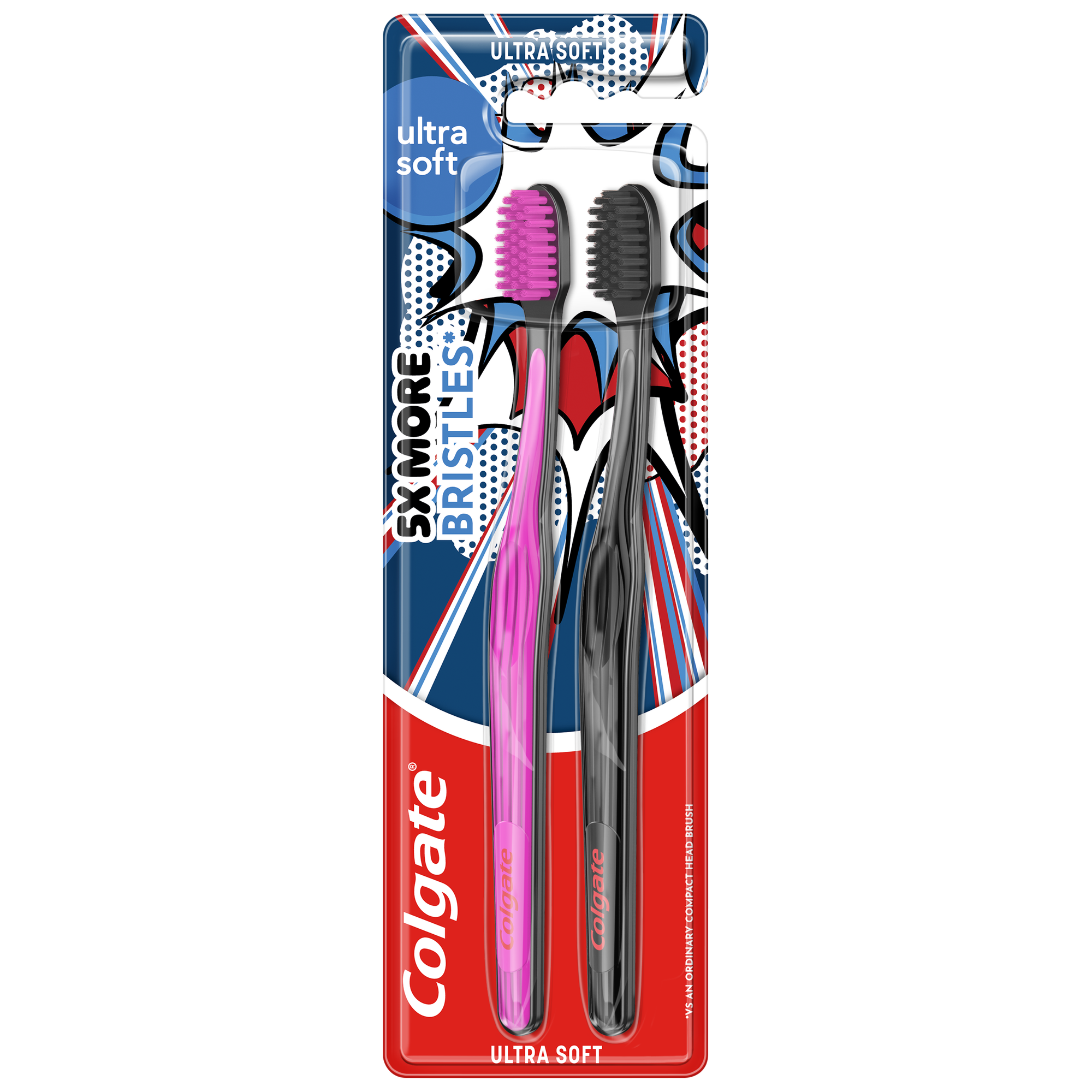 Colgate Design Edition Ultra Soft Toothbrush - Colgate Design Edition Ultra měkký zubní kartáček