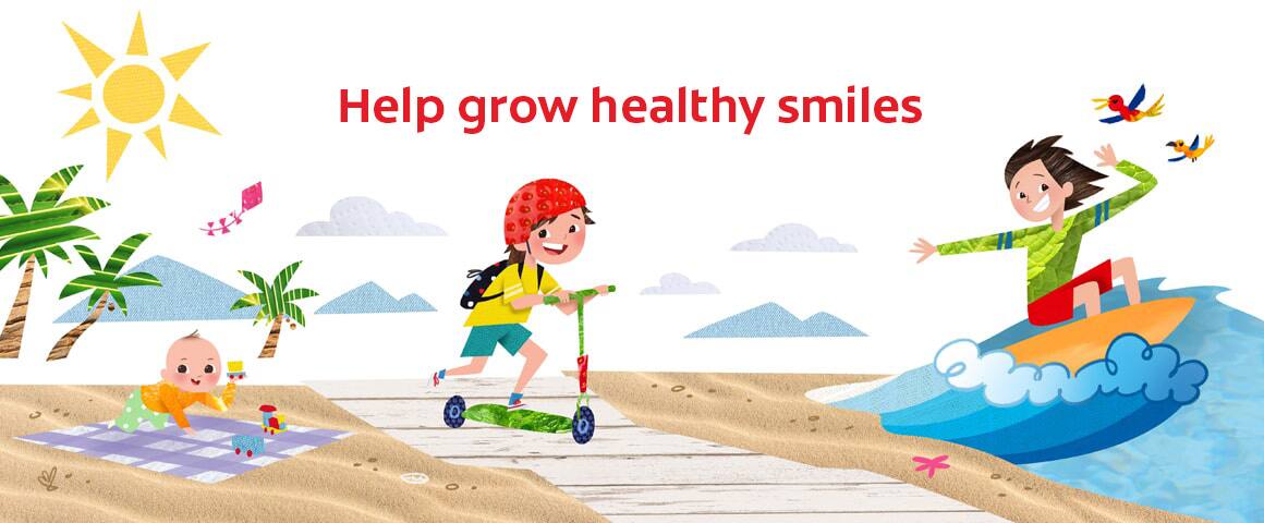 Help grow healthy smiles Help grow healthy smiles