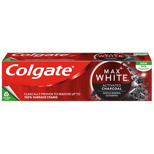 Zubní Pasta Colgate Max White Charcoal Whitening 75 Ml