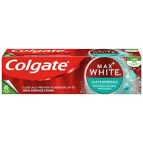 Colgate Max White Clay and Minerals