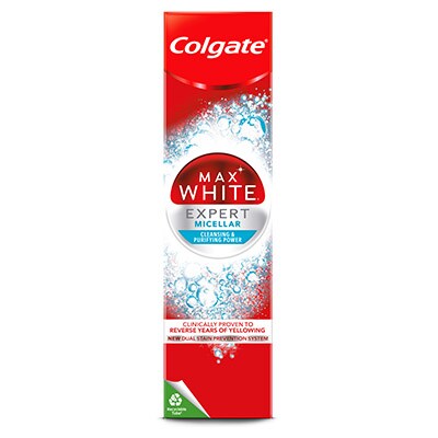 Zubní Pasta Colgate Max White Expert Shine Glossy Mint 75