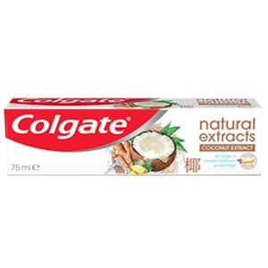 Zubní Pasta Colgate Natural Extracts Ginger & Coconut 75Ml