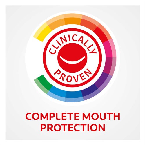 Clinically proven for whole mouth health